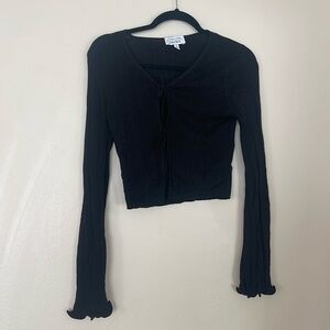 & Other Stories tie up shirt